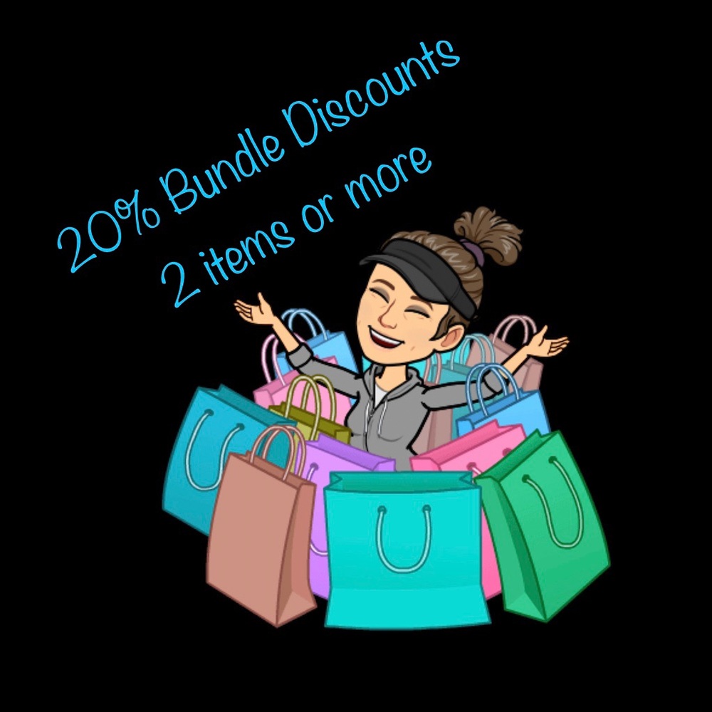 Bundle items for 20% off and discount shipping